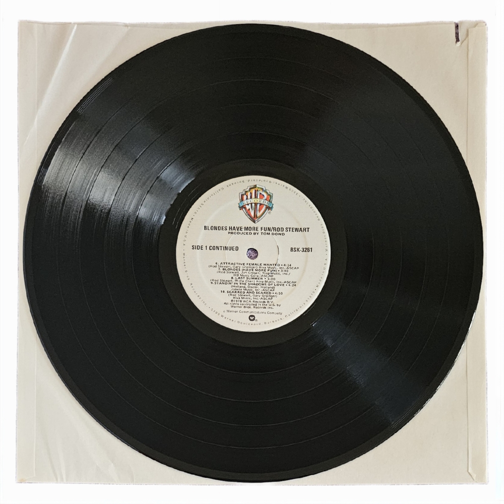 Rod Stewart Blondes Have More Fun 1978 Vinyl Album - Picture 3 of 5